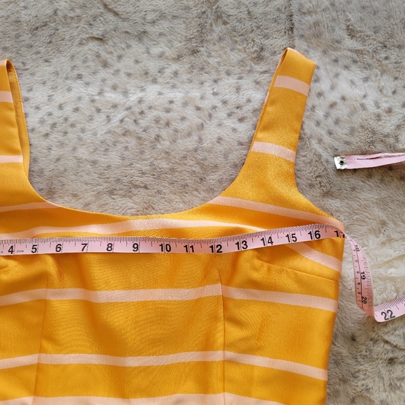 NWT J. Crew scoopneck dress in jacquard stripe, size 2 - Picture 5 of 14